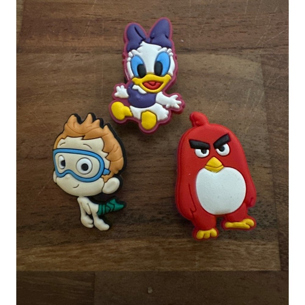 Anger Birds Daisy Duck Nonny Shoe Charms Multiple Characters Fits Crocs